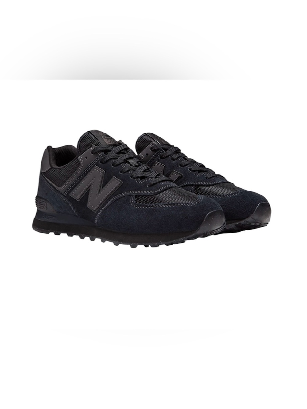 New Balance Kids Black Low-Top Sneakers